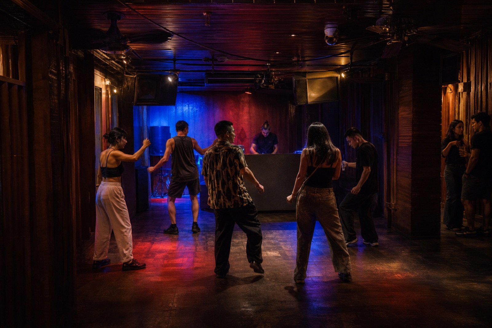Practical details connected to Bangkok dance-music culture