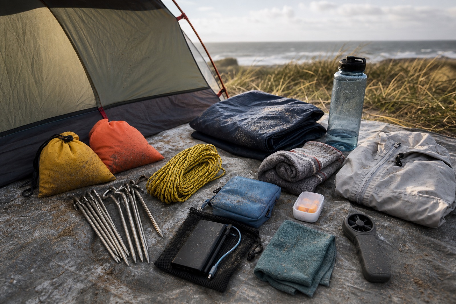 Practical details connected to coastal wind festival preparation