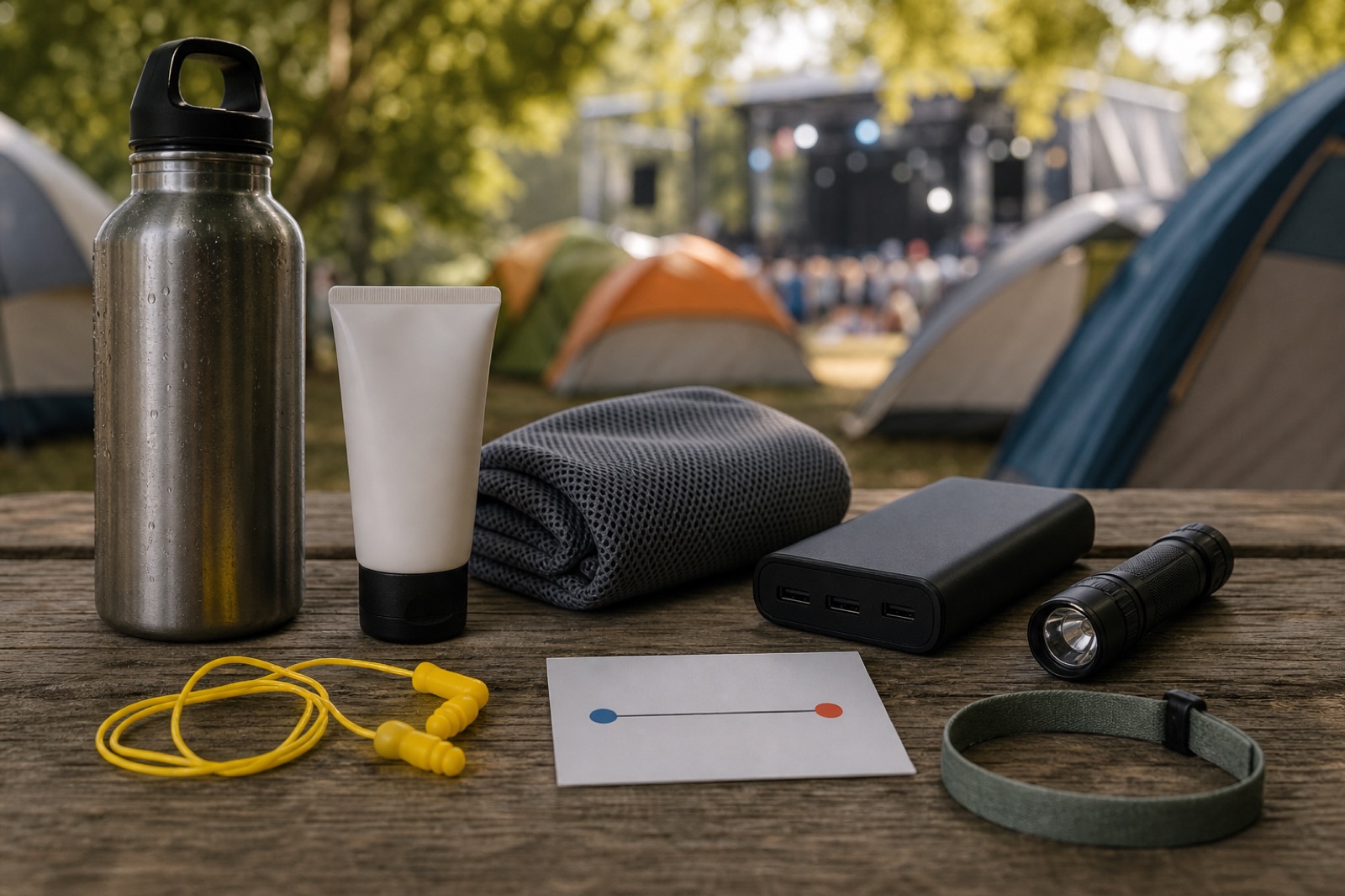 Practical details connected to first-time rave safety festival preparation