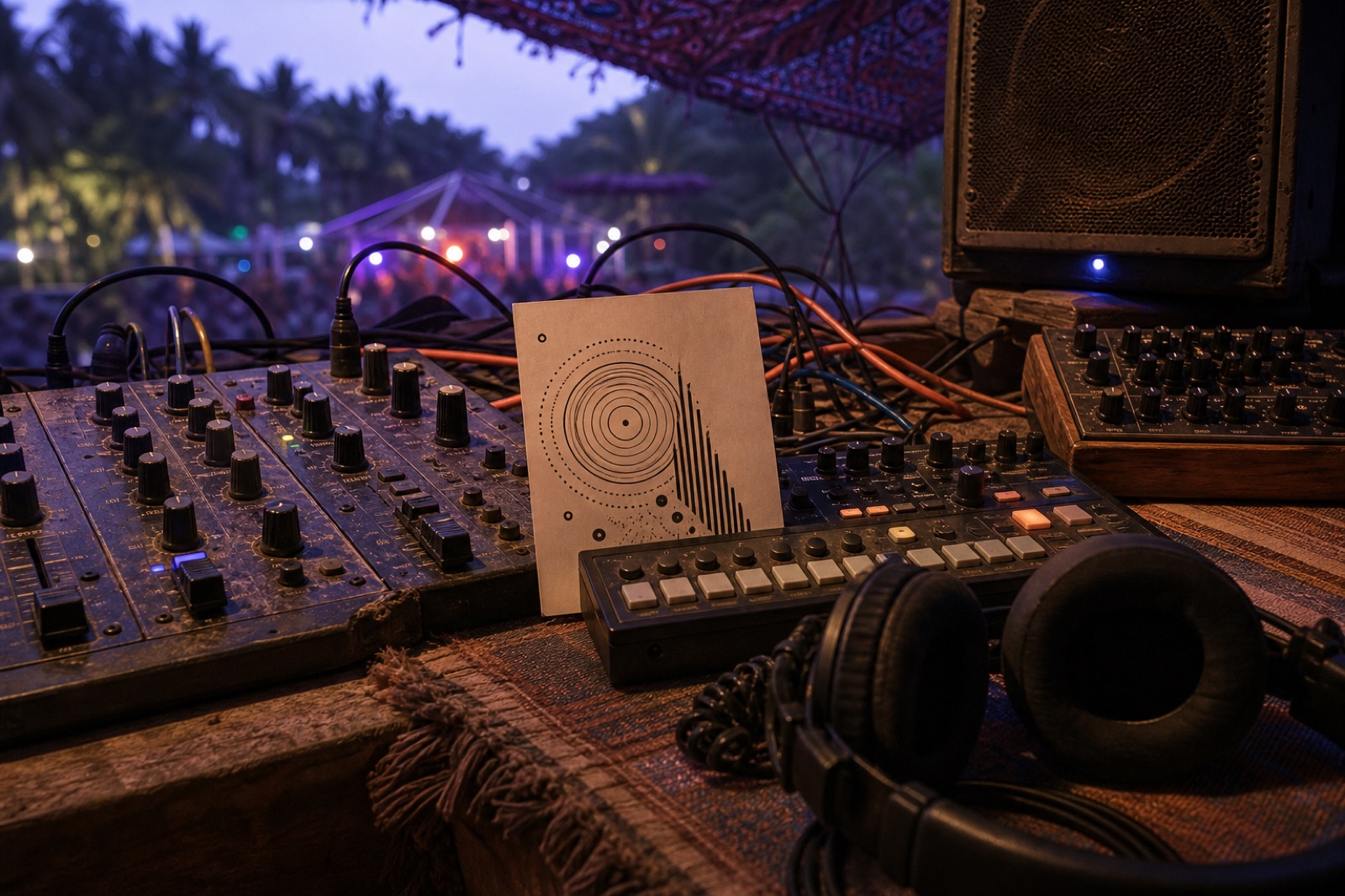 Practical details connected to goa trance