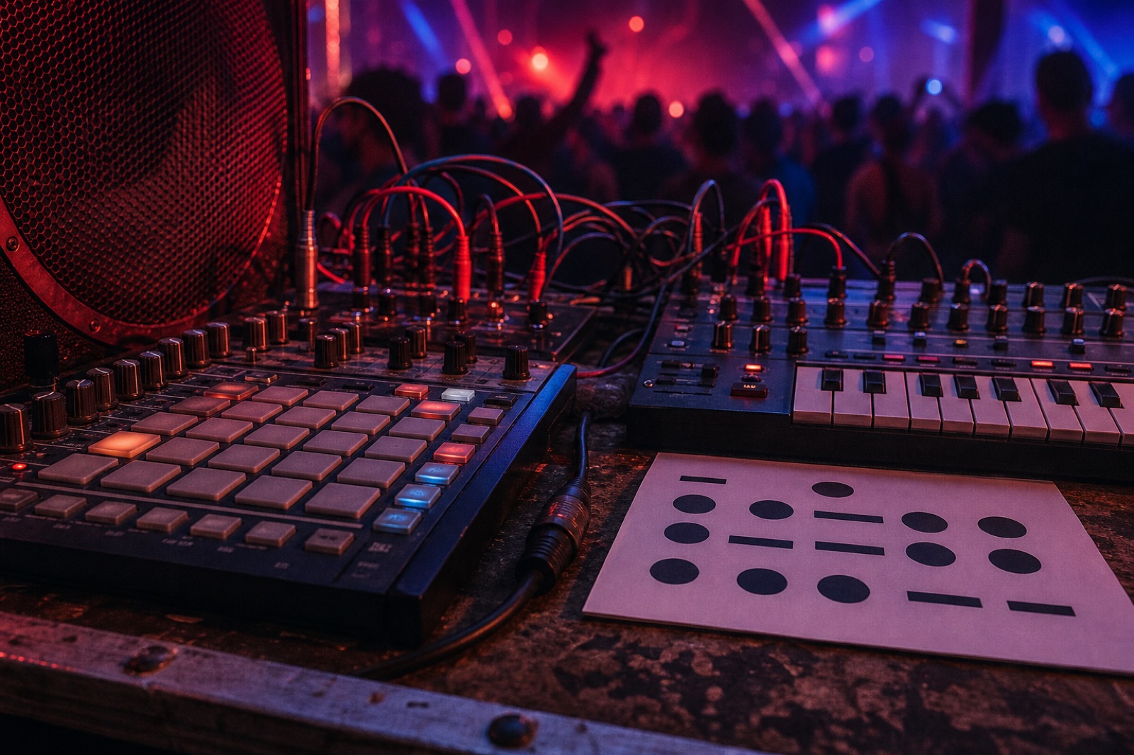 Practical details connected to hard trance