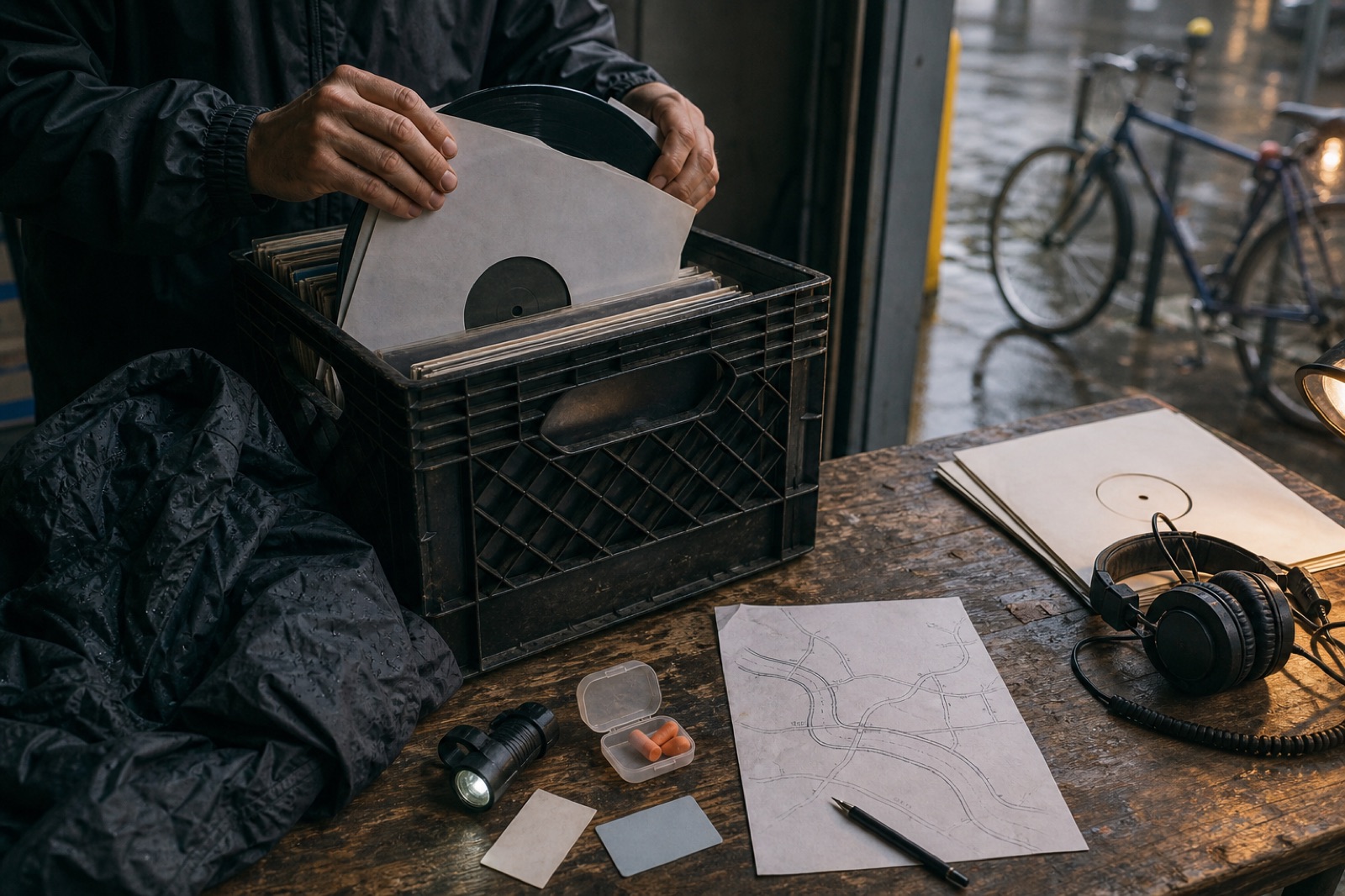 Practical details connected to Detroit techno in Portland
