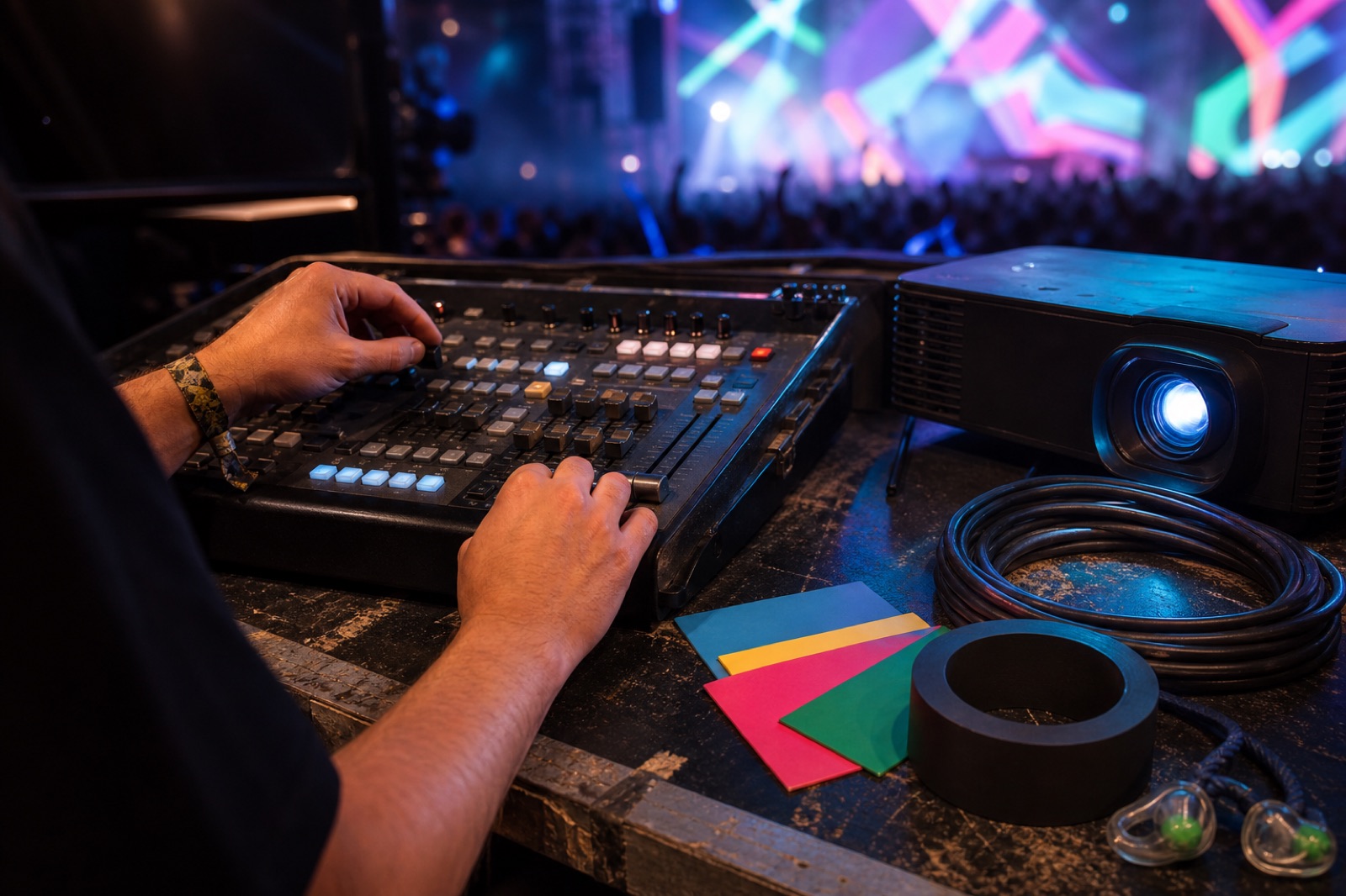 Practical details connected to how VJs changed the mainstage
