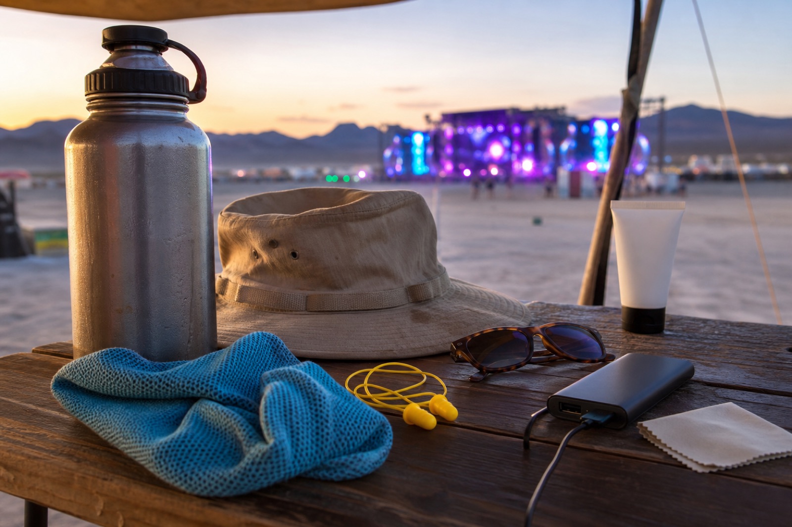 Practical details connected to Las Vegas dance-music culture