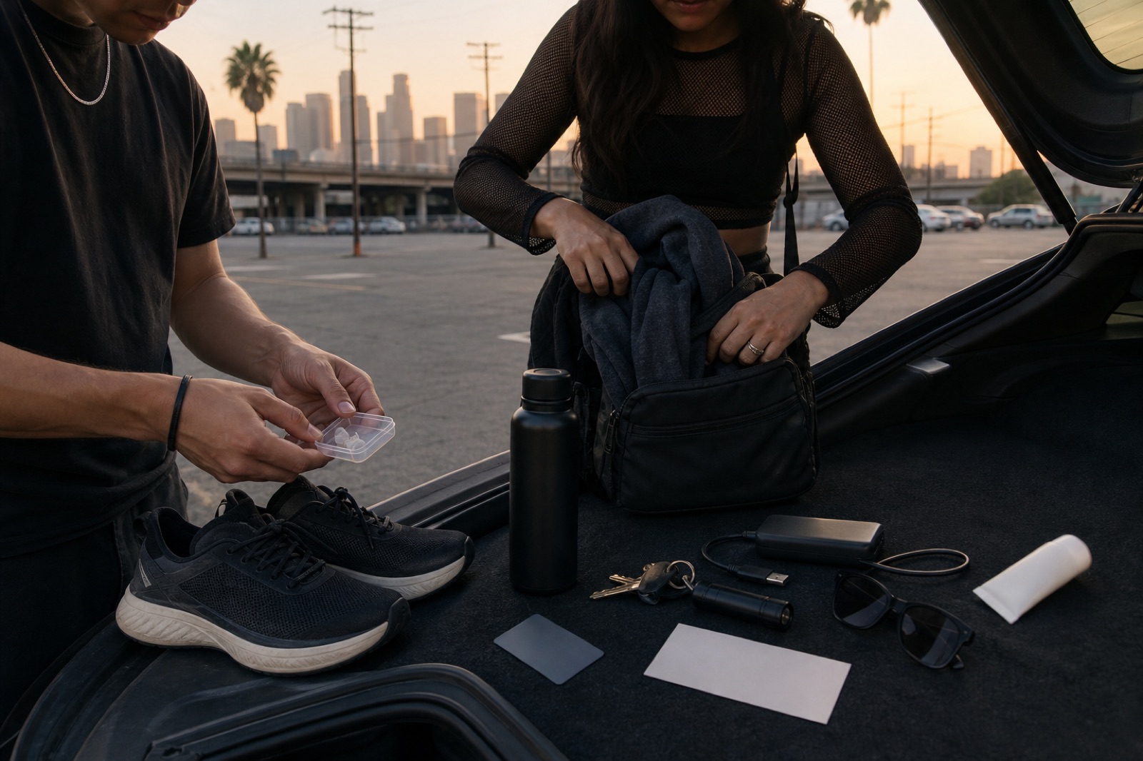 Practical details connected to Los Angeles dance-music culture