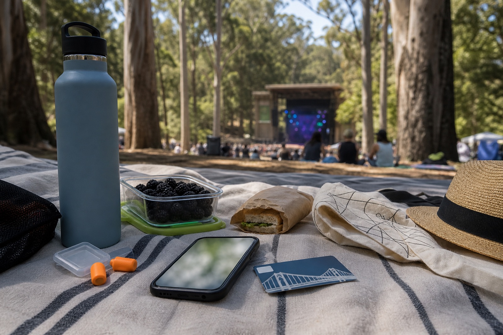 Stern Grove Festival planning details for a free daytime Major Lazer concert