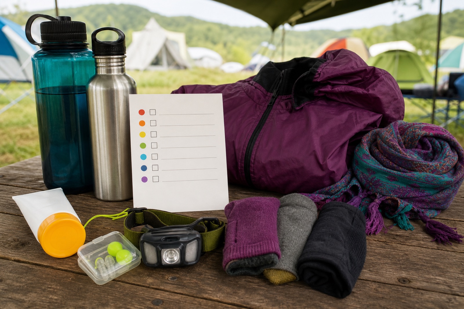 Practical details connected to packing for psytrance festivals festival preparation