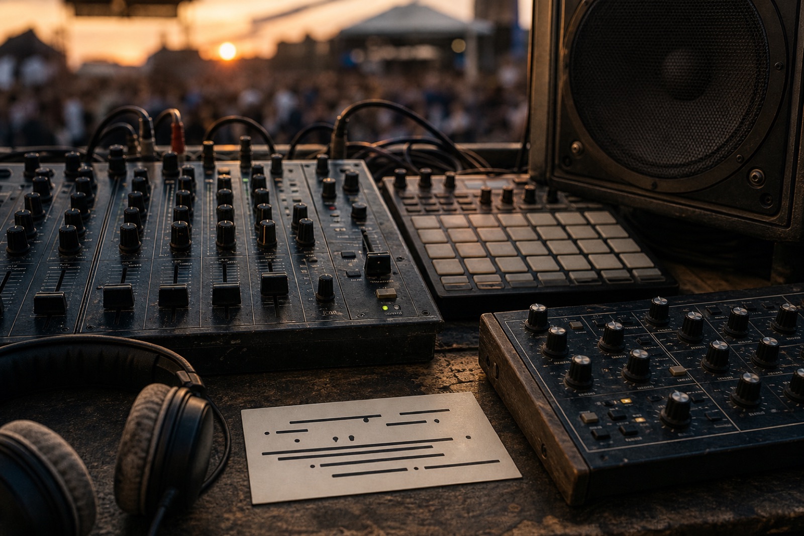 Practical details connected to progressive house