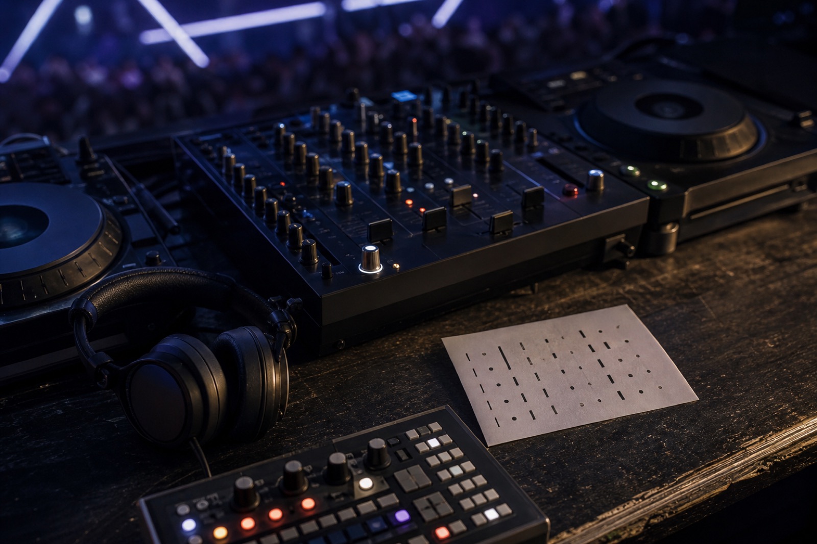Practical details connected to Richie Hawtin