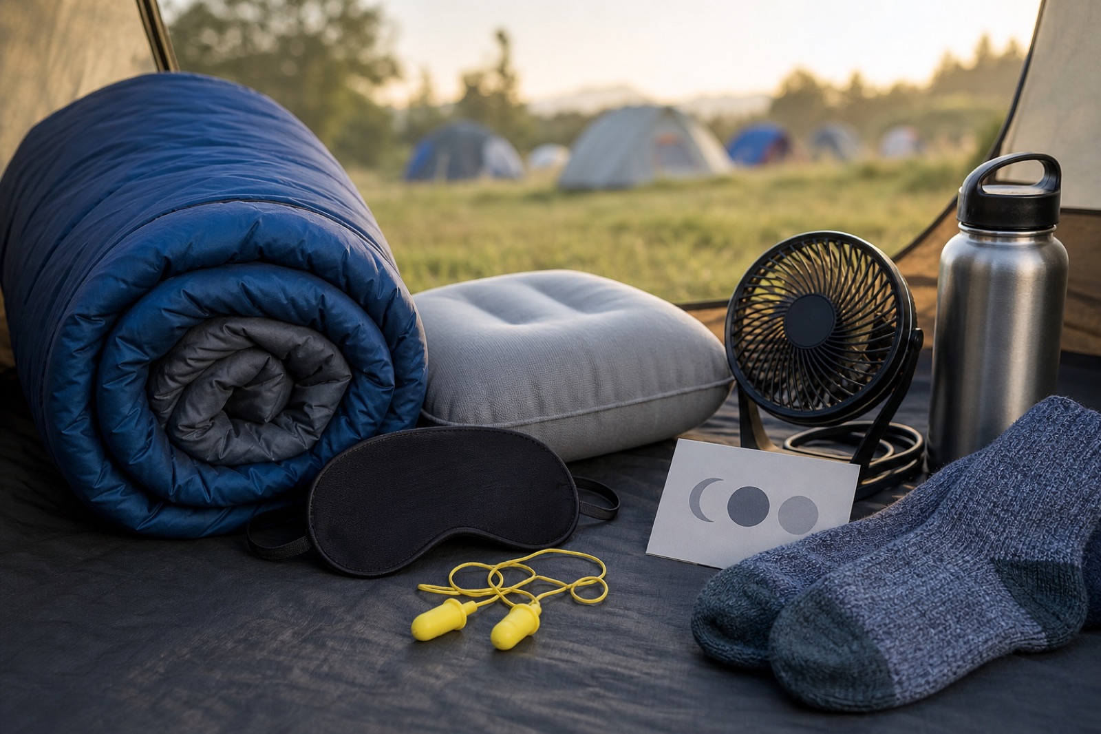 Practical details connected to sleep management festival preparation