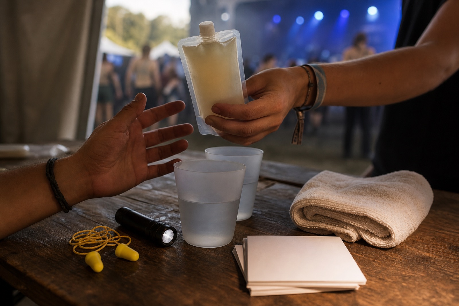 Practical details connected to the history of harm reduction tents