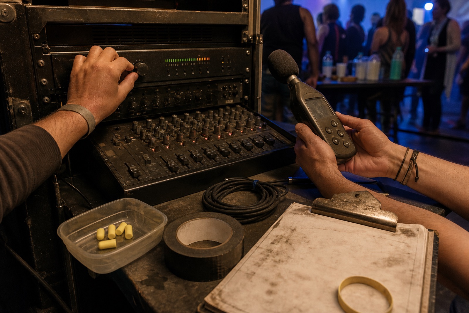 Practical details connected to the politics of sound permits