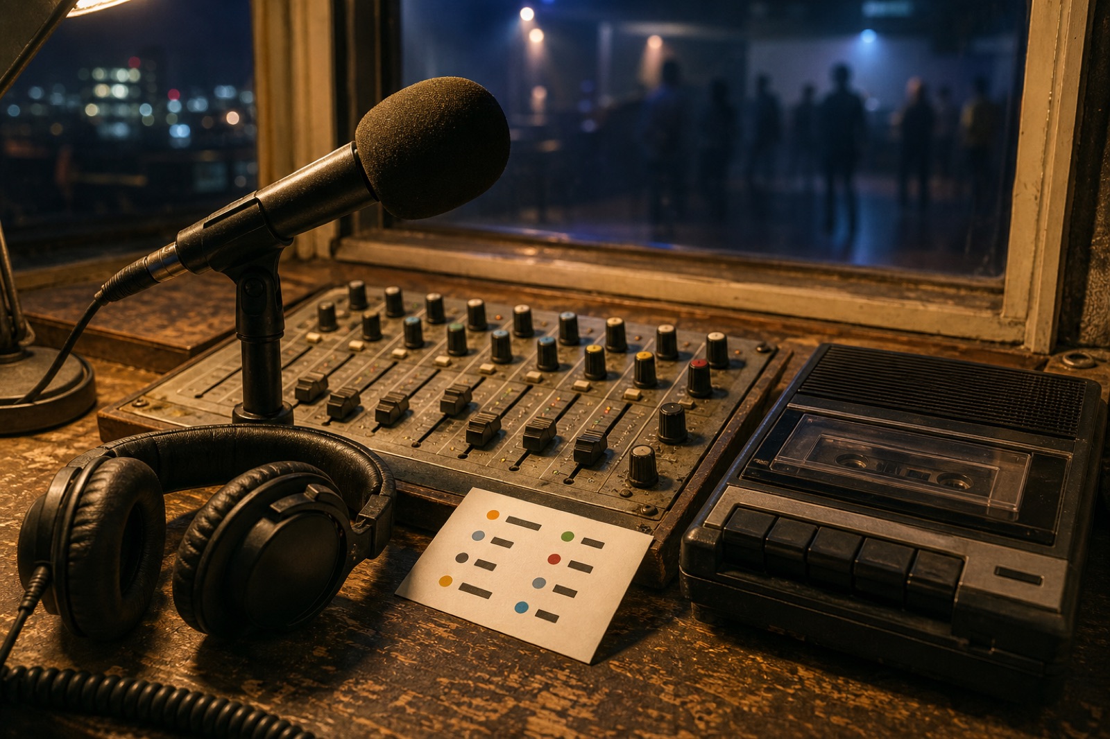 Practical details connected to the role of pirate radio