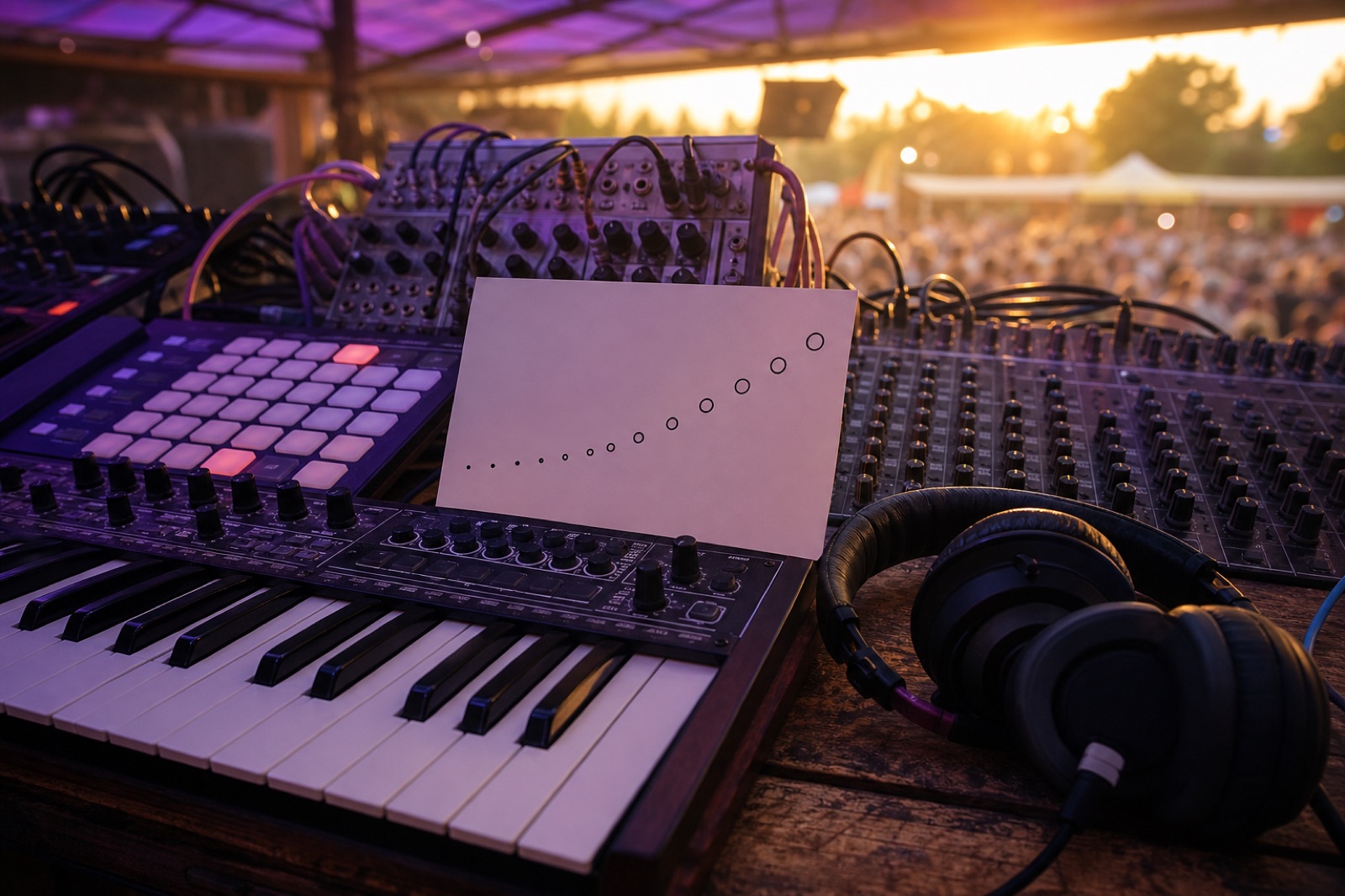 Practical details connected to uplifting trance