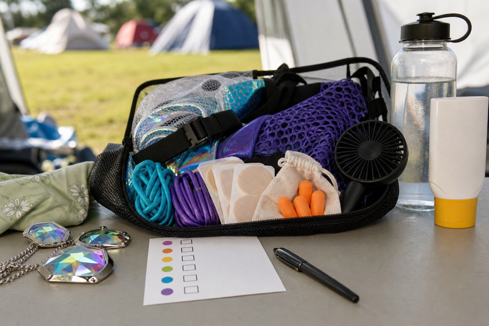 Practical details connected to wearing costumes safely festival preparation