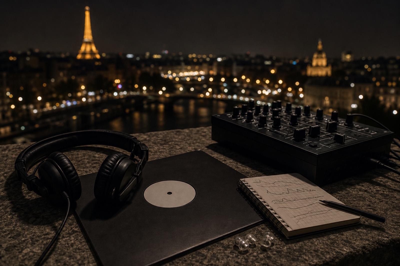 Practical details connected to hard techno in Paris