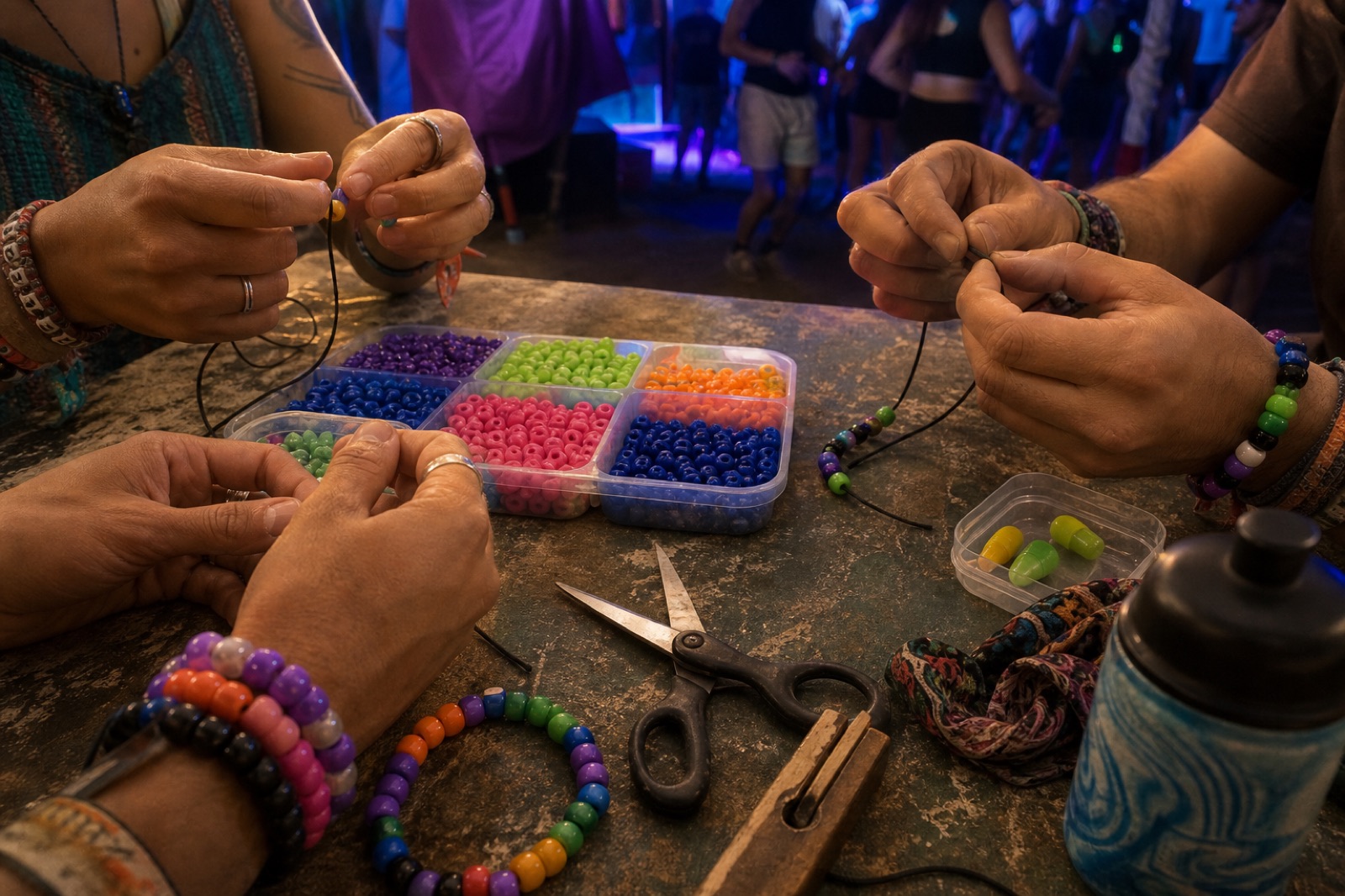 Practical details connected to why kandi culture spread