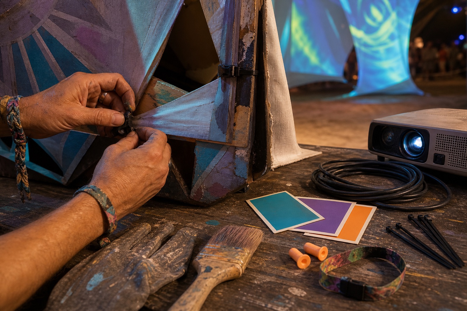 Practical details connected to why visual artists belong in EDM history
